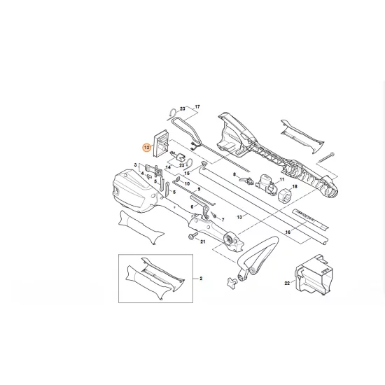 STIHL  Moduł elektroniczny 4522 430 1400